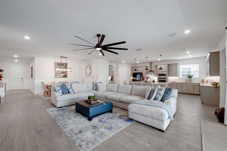 Furnished interior view inside a new home in Seaire, Parrish (Image 9). Furnished interior view inside a new home in Seaire, Parrish (Image 9).