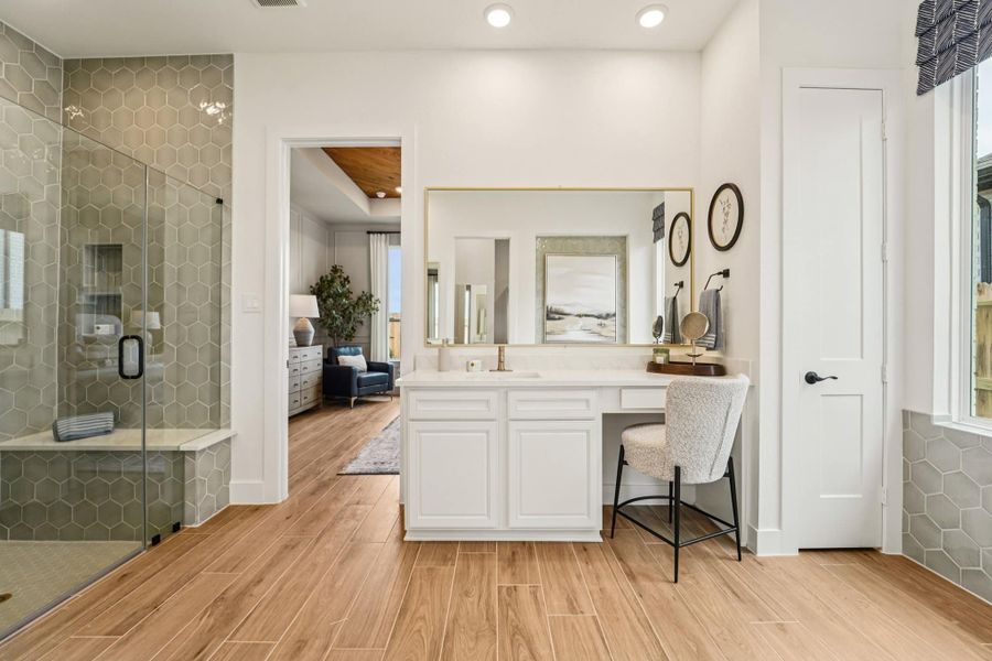 Furnished interior view inside a new home in Wildrye, Waller (Image 46).