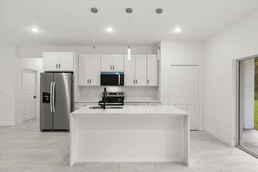 Furnished interior view inside a new home in , Citrus Springs (Image 12).
