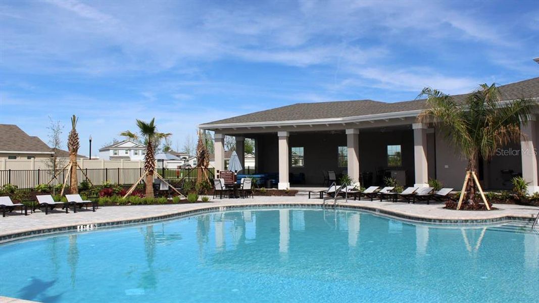 Front exterior of a new home in , Ocala, FL, highlighting curb appeal (Image 19).