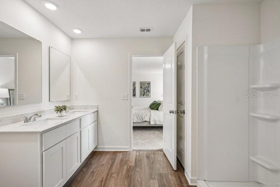 Furnished interior view inside a new home in Baywood Hills, Alachua (Image 12).
