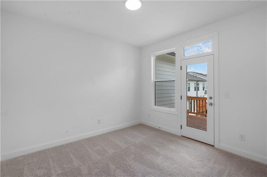 Spacious, unfurnished interior of a new home in Ecco Park, Alpharetta (Image 23).