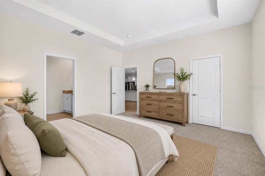 Furnished interior view inside a new home in , Ocala (Image 10).