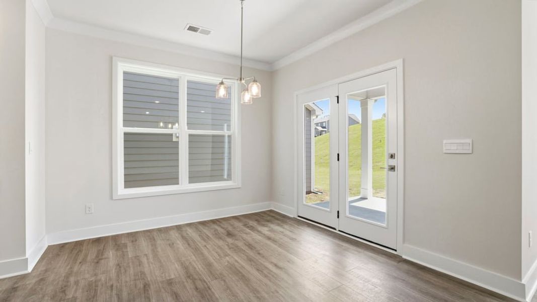 Spacious, unfurnished interior of a new home in Whitehawk Meadows, Travelers Rest (Image 20). Spacious, unfurnished interior of a new home in Whitehawk Meadows, Travelers Rest (Image 20).