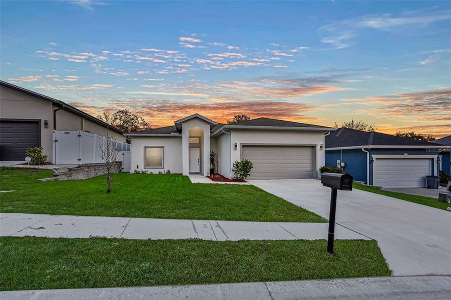 Front exterior of a new home in , New Port Richey, FL, highlighting curb appeal (Image 30).
