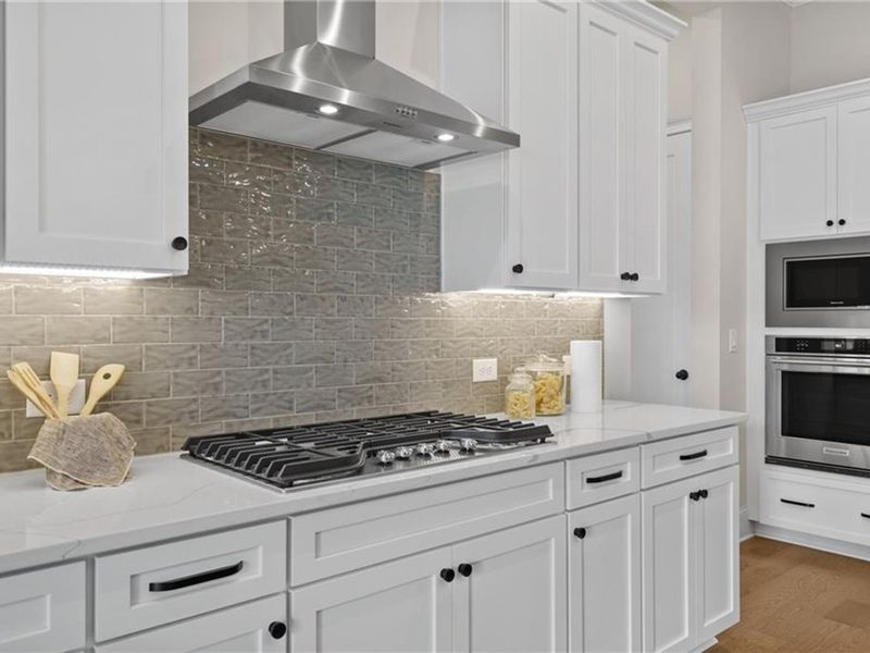 Close-up of interior finishes inside a home in The Village at Towne Lake, Woodstock (Image 21).