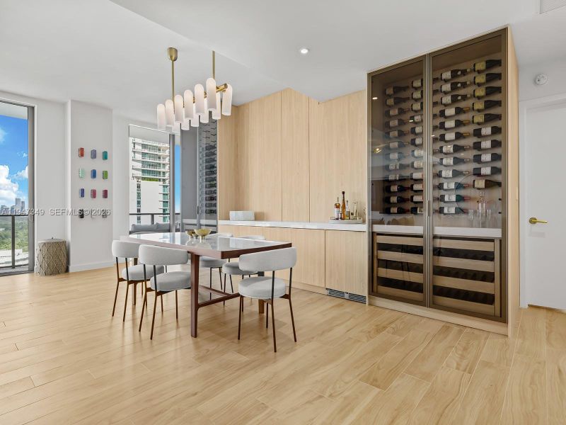 Furnished interior view inside a new home in Mr. C Residences, Miami (Image 12).