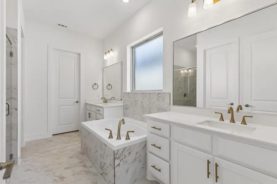 Furnished interior view inside a new home in , McKinney (Image 6).