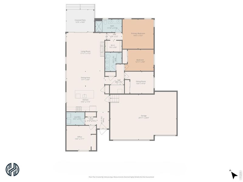 2D floor plan layout of this home in , Johnstown, CO (Image 5).