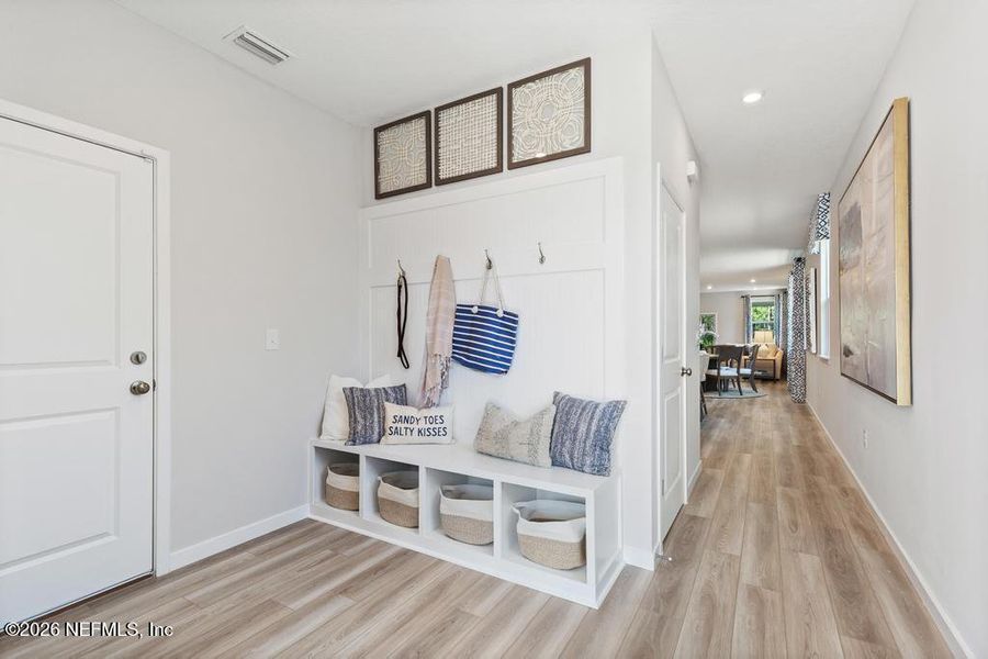 Furnished interior view inside a new home in Seminole Palms, Palm Coast (Image 13). Furnished interior view inside a new home in Seminole Palms, Palm Coast (Image 13).