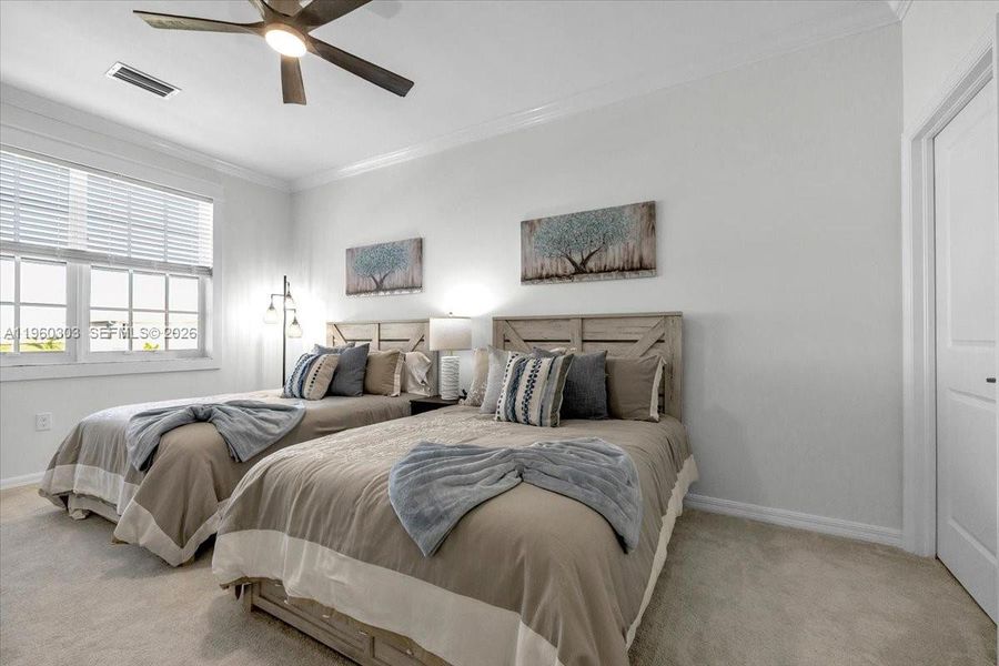 Furnished interior view inside a new home in , Naples (Image 30).