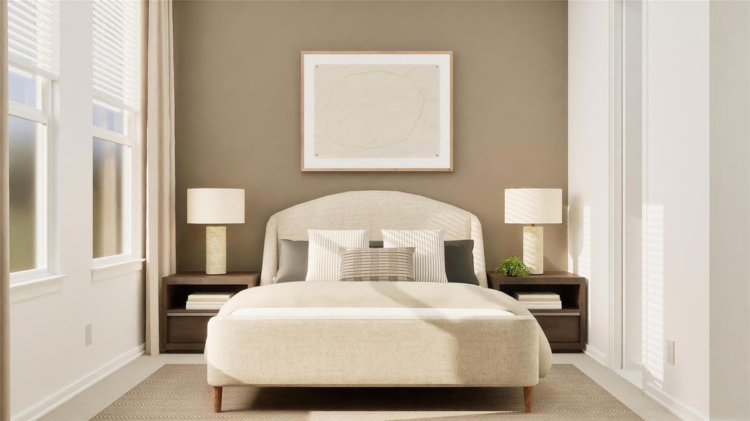 Furnished interior view inside a new home in The Grand Prairie, Hockley (Image 19).