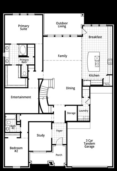 Downstairs Floor Plan