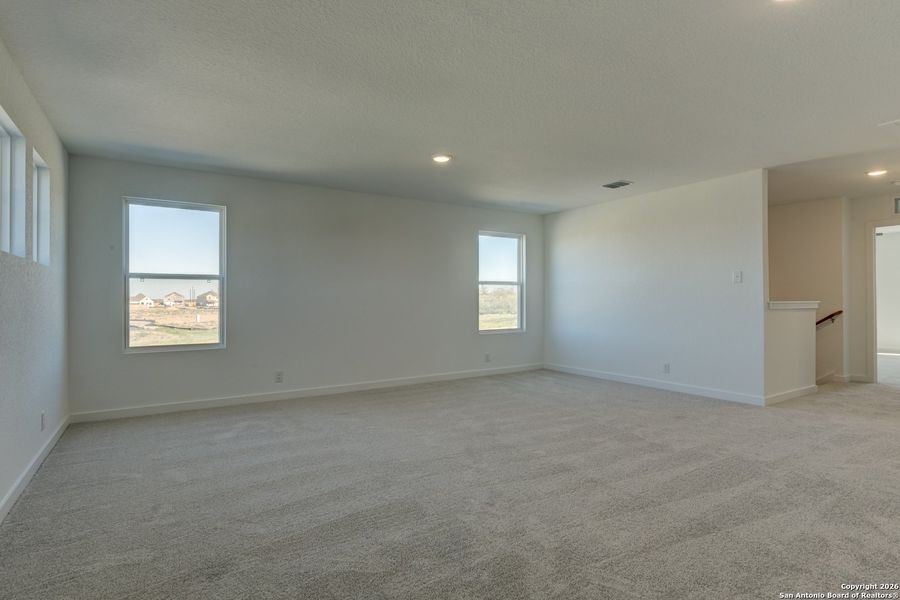 Spacious, unfurnished interior of a new home in The Arbors at the Wilder, Adkins (Image 28).