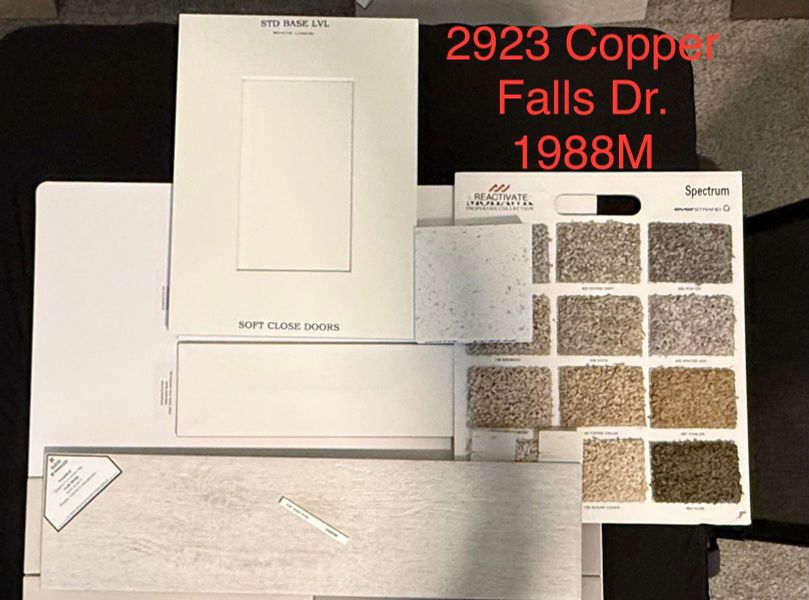 Interior selections. Interior selections.