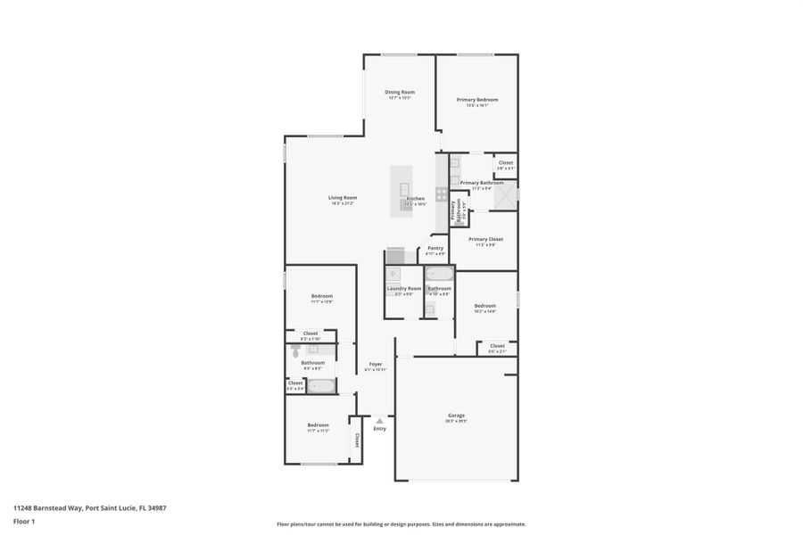 2D floor plan layout of this home in Brystol at Wylder - Reserve Series, Port St. Lucie, FL (Image 5). 2D floor plan layout of this home in Brystol at Wylder - Reserve Series, Port St. Lucie, FL (Image 5).