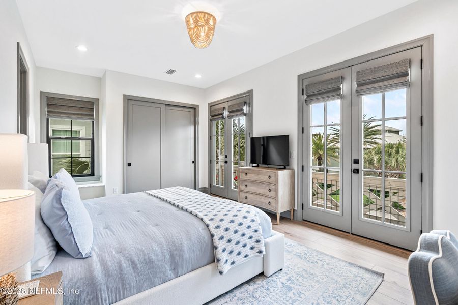 Furnished interior view inside a new home in , Palm Coast (Image 71).