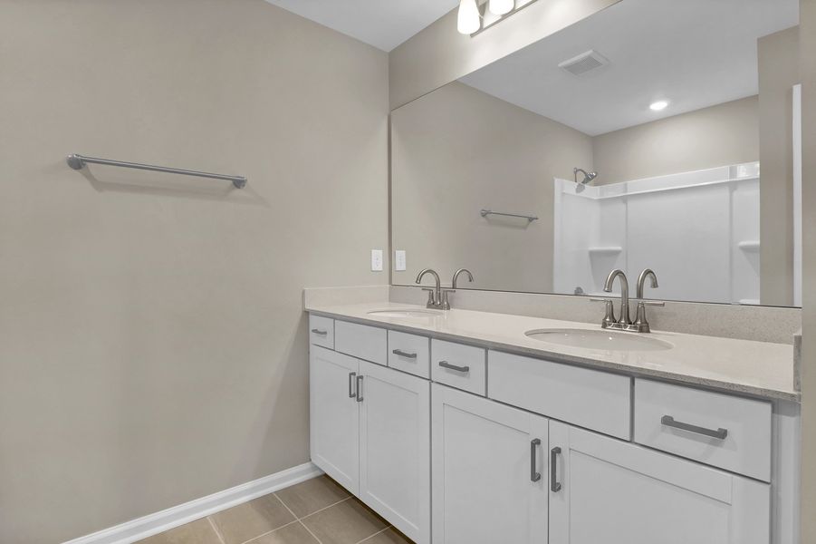 Furnished interior view inside a new home in Grand Park, Leland (Image 11).