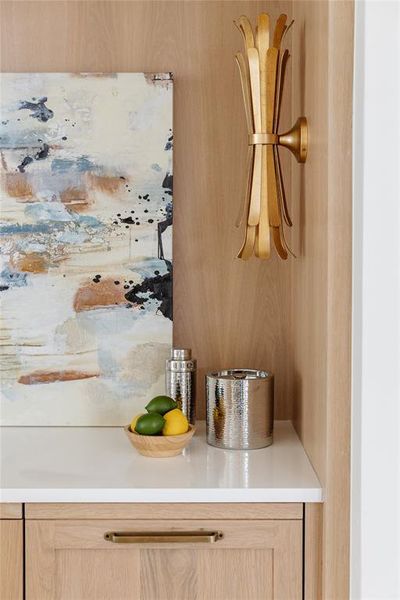 Close-up of interior finishes inside a home in , Dallas (Image 21).