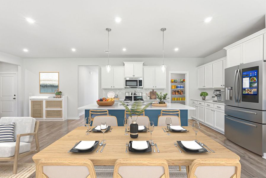 Representative furnished interior of a home built from the The Nathaniel by Stanley Martin Homes in Abney Hills Estates, Blythewood (Image 16).
