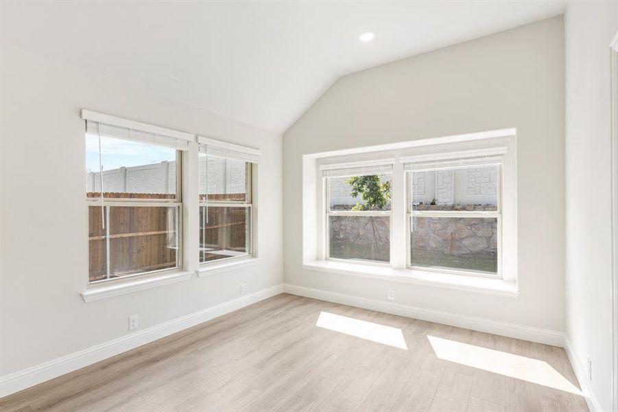 Spacious, unfurnished interior of a new home in Ridge Ranch Classic 50, Mesquite (Image 19). Spacious, unfurnished interior of a new home in Ridge Ranch Classic 50, Mesquite (Image 19).