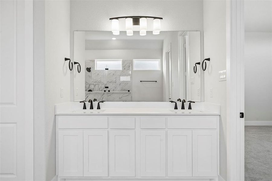 Furnished interior view inside a new home in The Arbors Midlothian, Midlothian (Image 7).