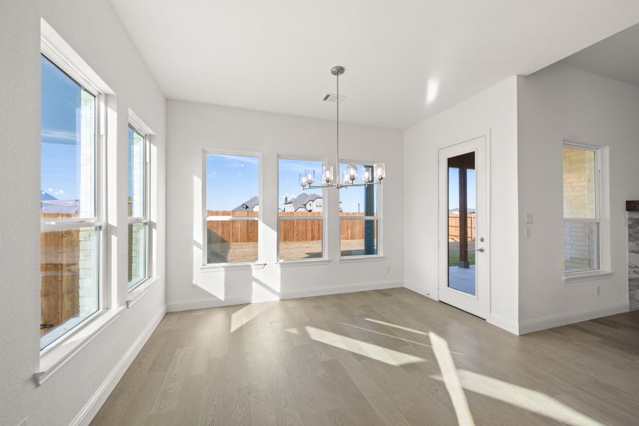 Spacious, unfurnished interior of a new home in Timberbrook, Justin (Image 17).