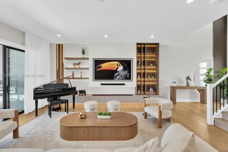 Furnished interior view inside a new home in , Boca Raton (Image 39).