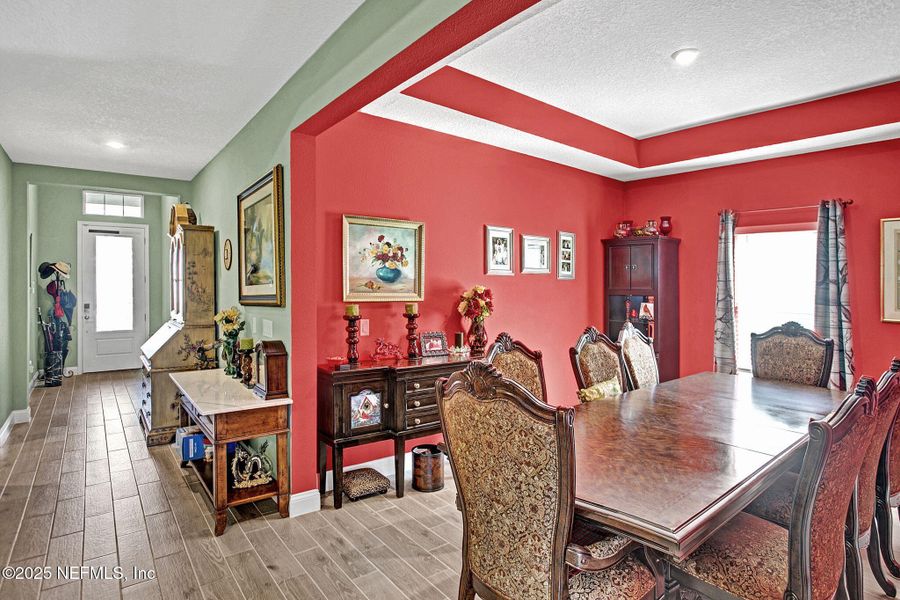 Furnished interior view inside a new home in Tributary: Lakeview at Tributary 60's, Yulee (Image 11).