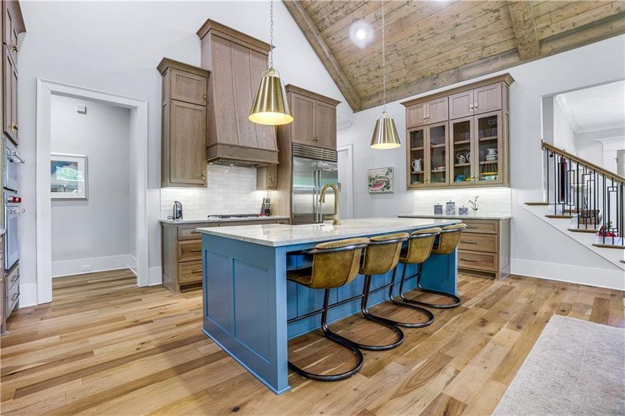 Furnished interior view inside a new home in , Dahlonega (Image 11).
