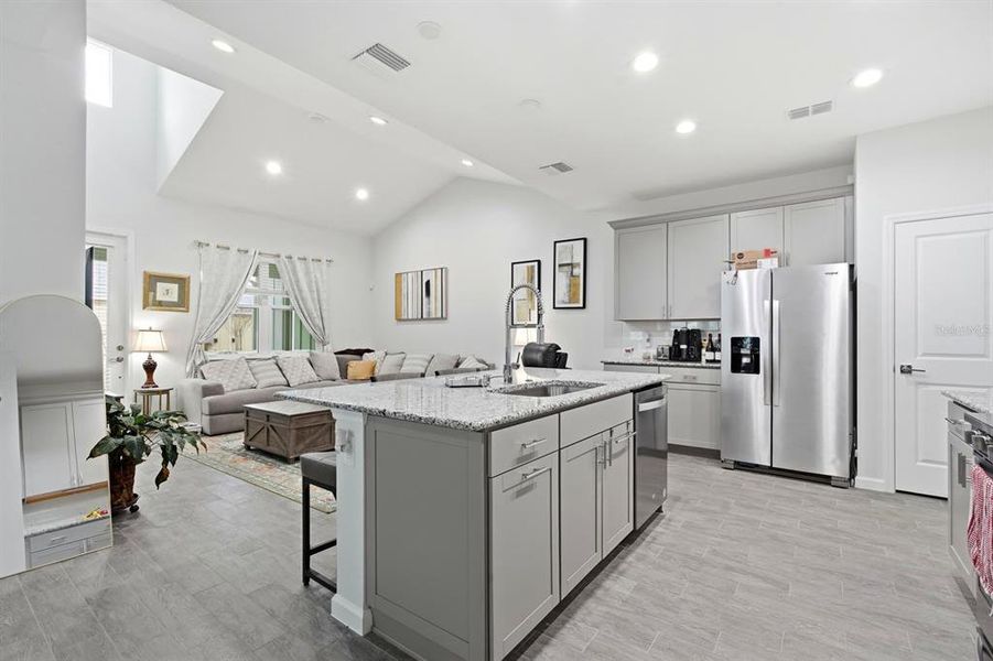 Furnished interior view inside a new home in , Daytona Beach (Image 6). Furnished interior view inside a new home in , Daytona Beach (Image 6).