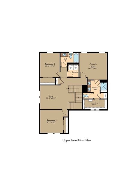 2D floor plan layout for the Ash by View Homes in The Trails at Aspen Ridge-2, Colorado Springs, CO (Image 6). 2D floor plan layout for the Ash by View Homes in The Trails at Aspen Ridge-2, Colorado Springs, CO (Image 6).