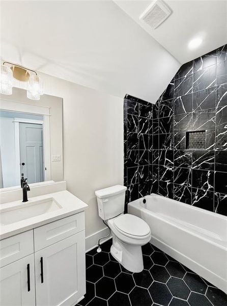 Furnished interior view inside a new home in , Rydal (Image 7).