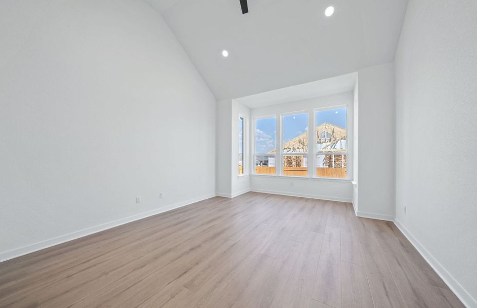 Representative unfurnished interior of a home built from the Electra by Pulte Homes in Kuempel Estates, Pflugerville (Image 17). Representative unfurnished interior of a home built from the Electra by Pulte Homes in Kuempel Estates, Pflugerville (Image 17).