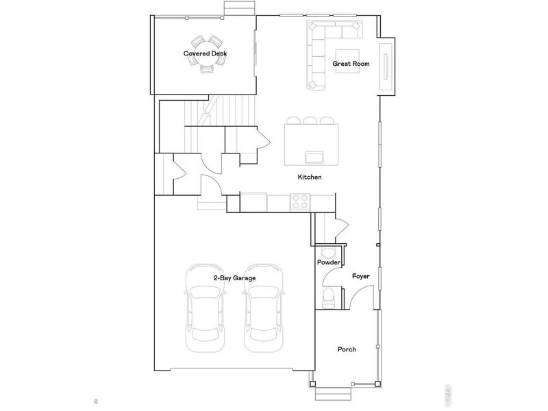 2D floor plan layout of this home in Timber Lark, Fort Collins, CO (Image 2). 2D floor plan layout of this home in Timber Lark, Fort Collins, CO (Image 2).