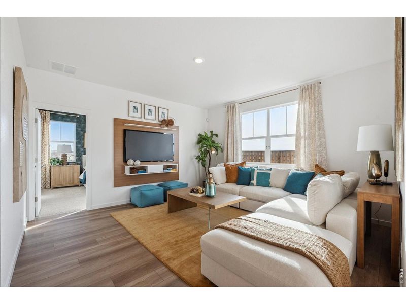 Furnished interior view inside a new home in , Mead (Image 26).