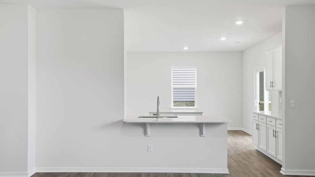 Furnished interior view inside a new home in Durbin Meadows Traditions, Fountain Inn (Image 8).