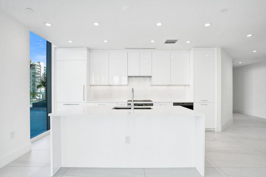 Furnished interior view inside a new home in , Fort Lauderdale (Image 8). Furnished interior view inside a new home in , Fort Lauderdale (Image 8).