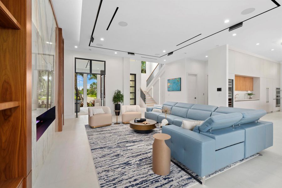 Furnished interior view inside a new home in , Pompano Beach (Image 35). Furnished interior view inside a new home in , Pompano Beach (Image 35).