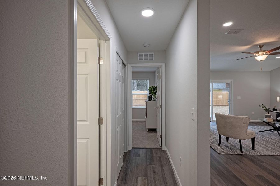 Furnished interior view inside a new home in , Jacksonville (Image 27).