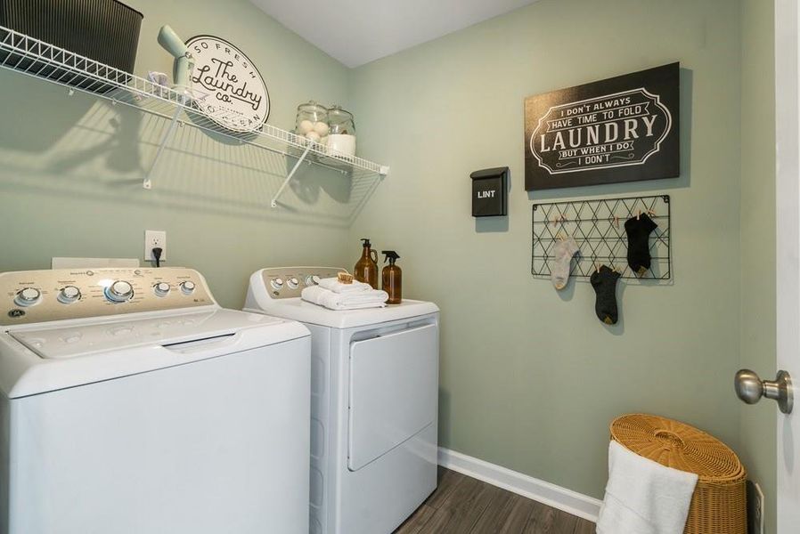 Furnished interior view inside a new home in Chandler Run, Tucker (Image 18).