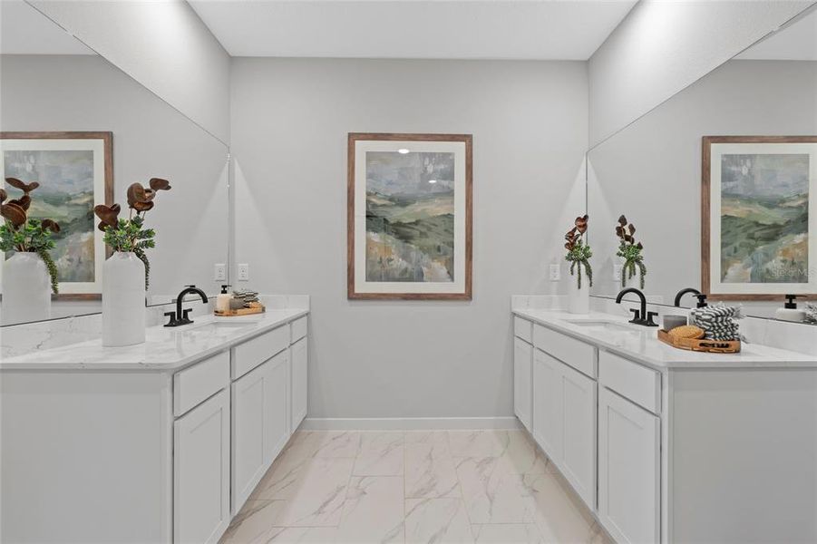 Furnished interior view inside a new home in Reserve East, Flagler Beach (Image 32).