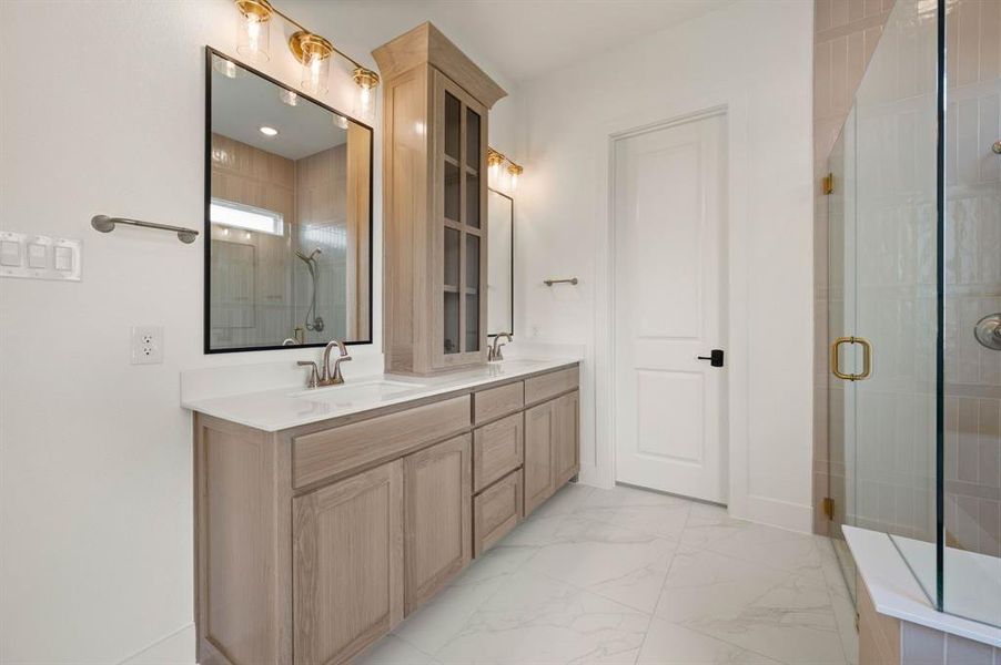 Furnished interior view inside a new home in Bella Crossing, Fort Worth (Image 7).