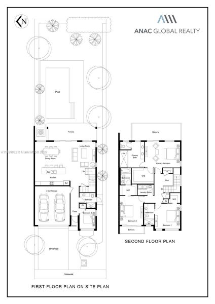 2D floor plan layout of this home in , Fort Lauderdale, FL (Image 2). 2D floor plan layout of this home in , Fort Lauderdale, FL (Image 2).
