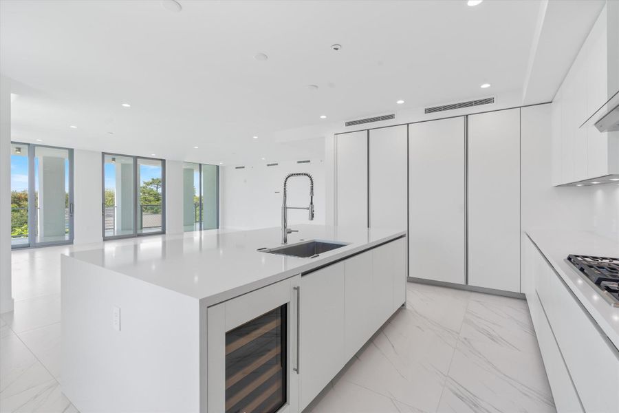 Furnished interior view inside a new home in Royal Palm Residences, Boca Raton (Image 27).