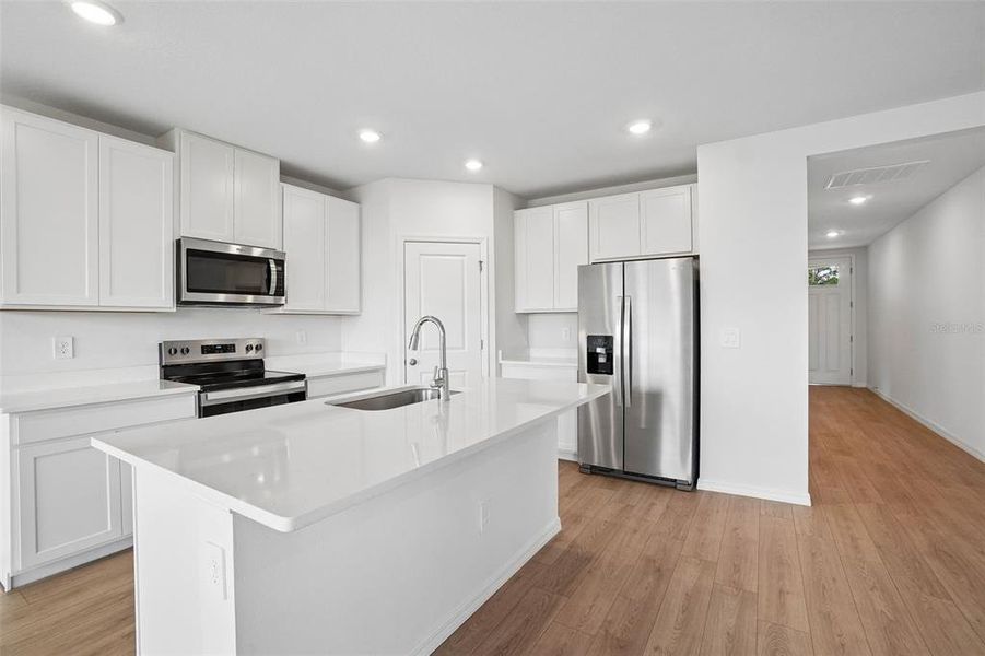Furnished interior view inside a new home in Pine Ridge Meadows, Hudson (Image 13).
