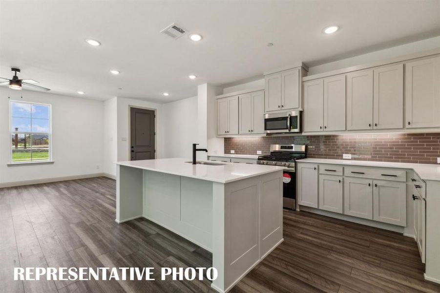 A dream kitchen any chef would be proud to call their own!    REPRESENTATIVE PHOTO