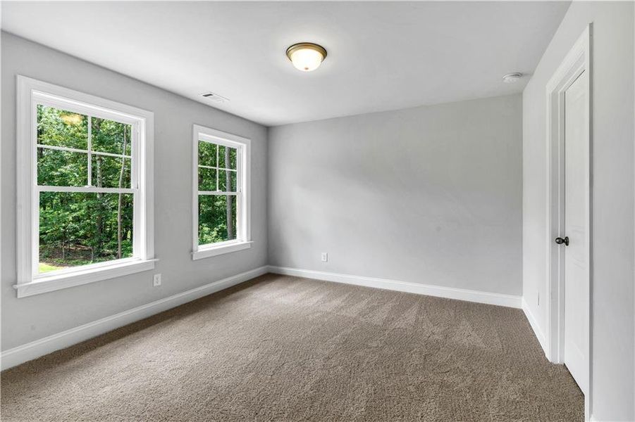 Spacious, unfurnished interior of a new home in The Estates at Hurricane Pointe, Douglasville (Image 43). Spacious, unfurnished interior of a new home in The Estates at Hurricane Pointe, Douglasville (Image 43).