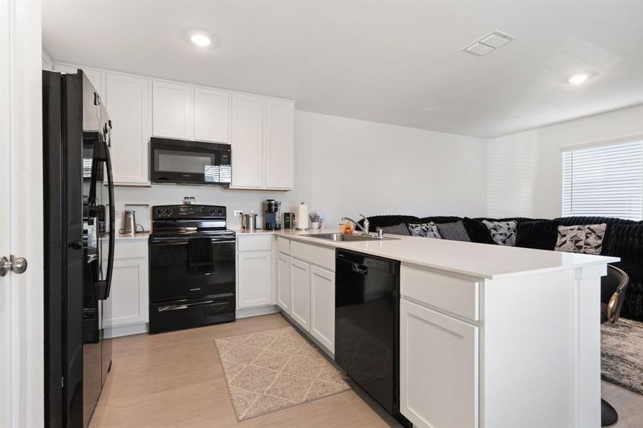 Furnished interior view inside a new home in Tillage Farms: Wellton Haven, Princeton (Image 7).