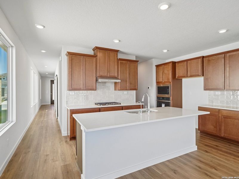 Furnished interior view inside a new home in Talley Fields, San Antonio (Image 6).